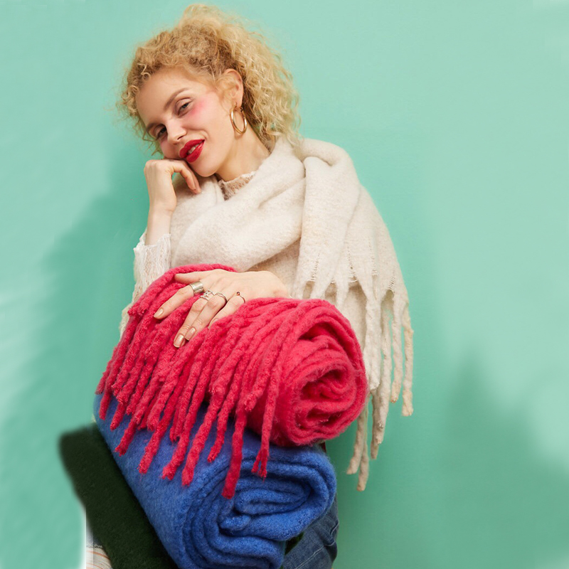 Cashmere Scarf Wrap - Designer Brand Women's Winter Scarf Ladies