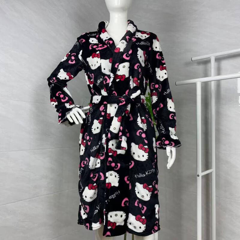 Winter Clothing Gear - Nightgown Hello Kitty New Autumn Winter