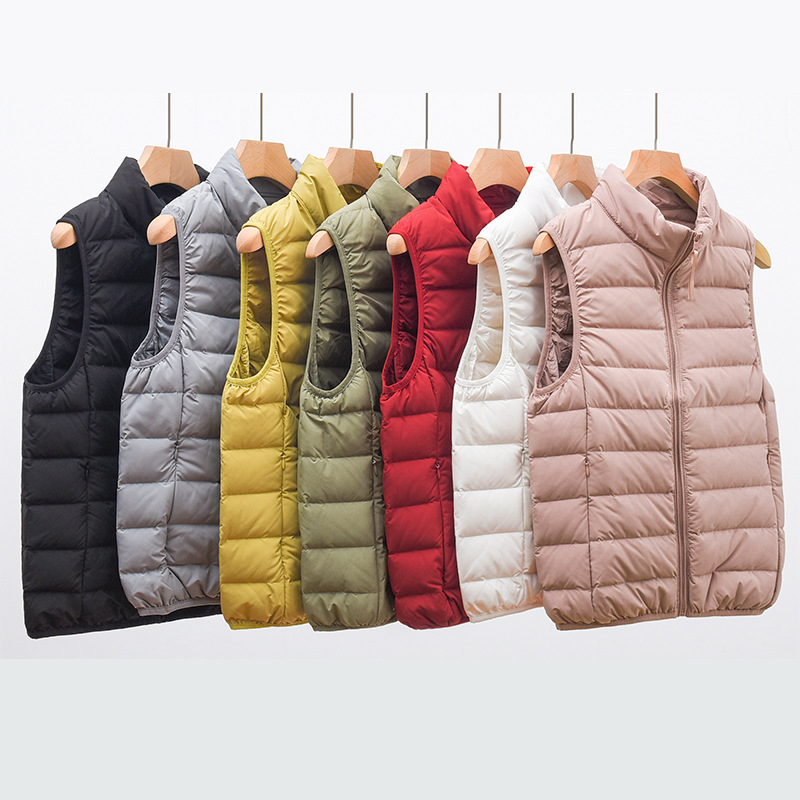 Down Vest Ultralight - Autumn Winter Women Ultra Light Down