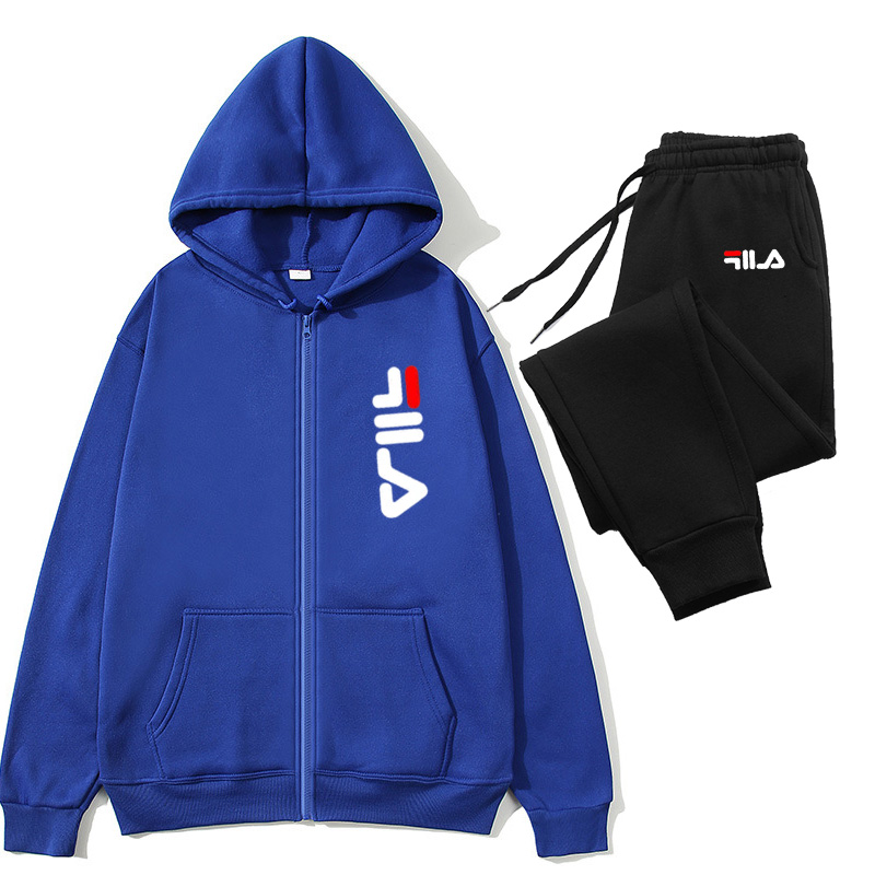 Winter Clothing Gear - Men's 2 Piece Tracksuit Zipper Cardigan