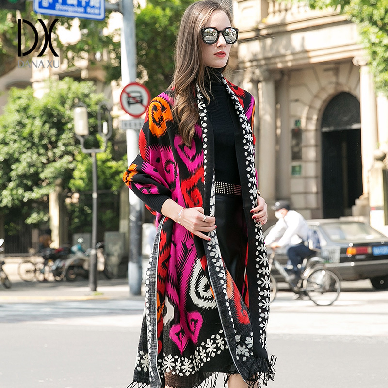 Cashmere Scarf Wrap - Fashion Scarves and Shawls Women Luxury