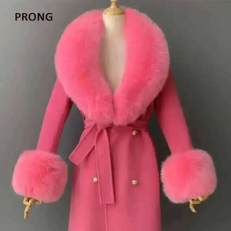 Winter Clothing Ideas - Real Fur Collar And Cuffs Set
