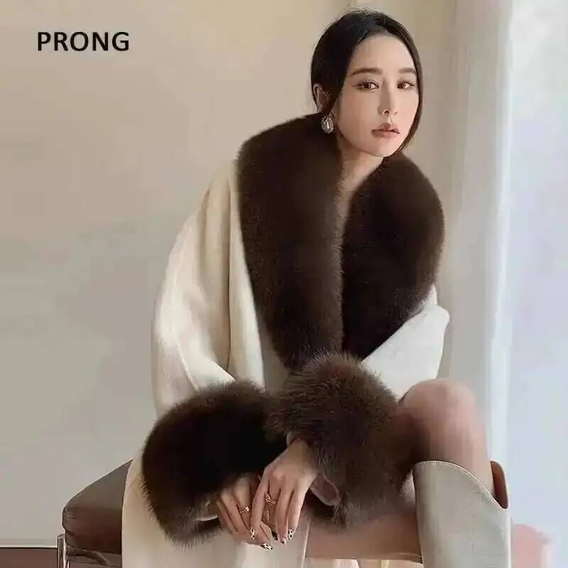 Winter Clothing Ideas - 100% Real Fox Fur Collar Winter