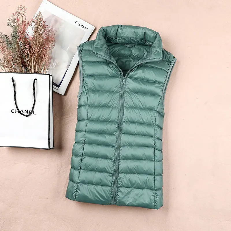 Down Vest Ultralight - 90% White Duck Dow Lightweight White