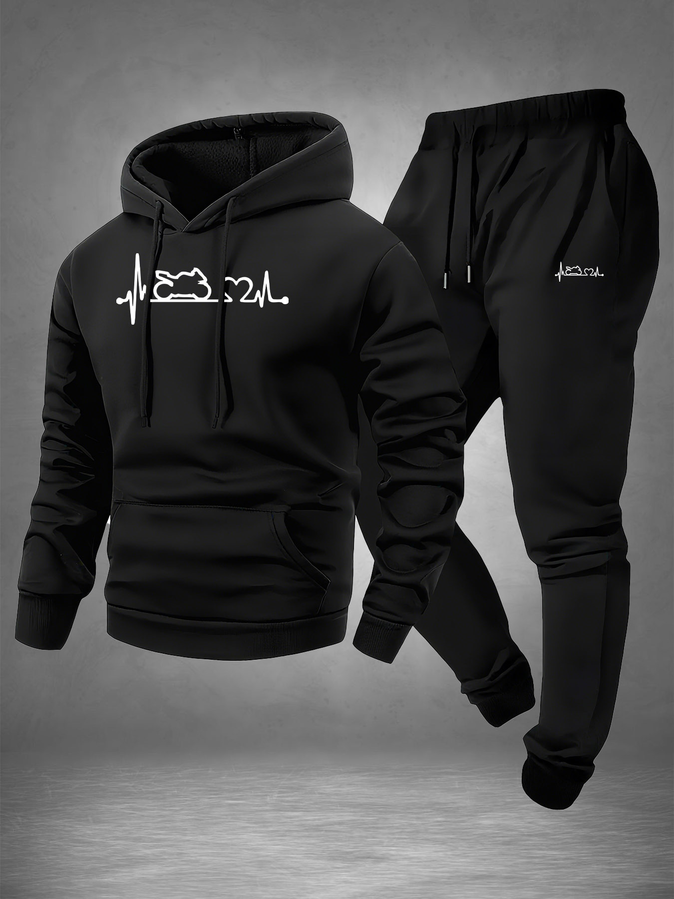 Men 2‑Piece Motorcycle Heartbe - огляд і ціна Winter Clothing Gear
