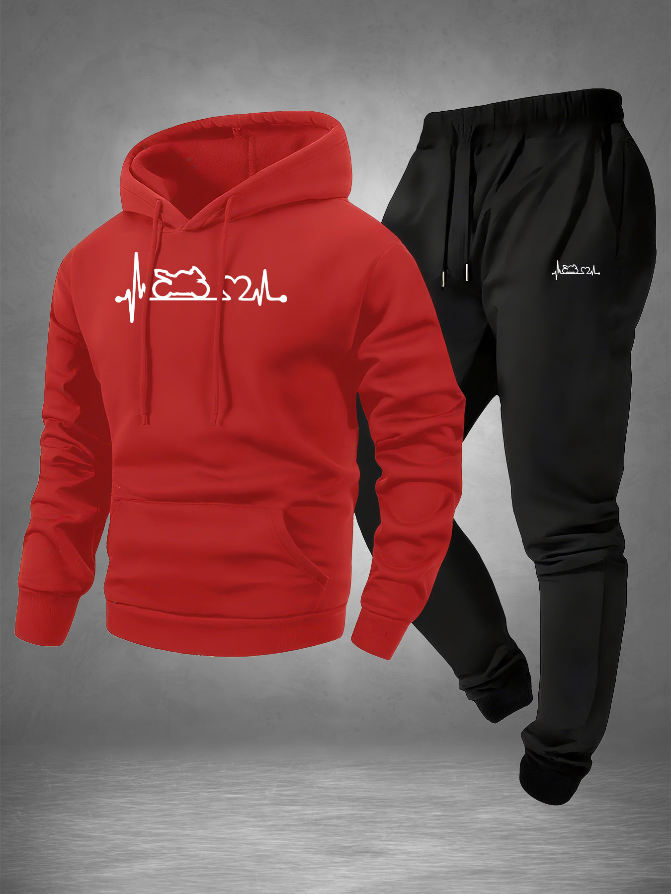 Men 2‑Piece Motorcycle Heartbe - огляд і ціна Winter Clothing Gear