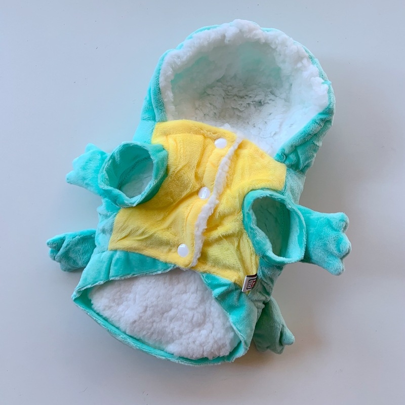 Turtle pet clothing, new autum - огляд і ціна Winter Clothing For Dogs