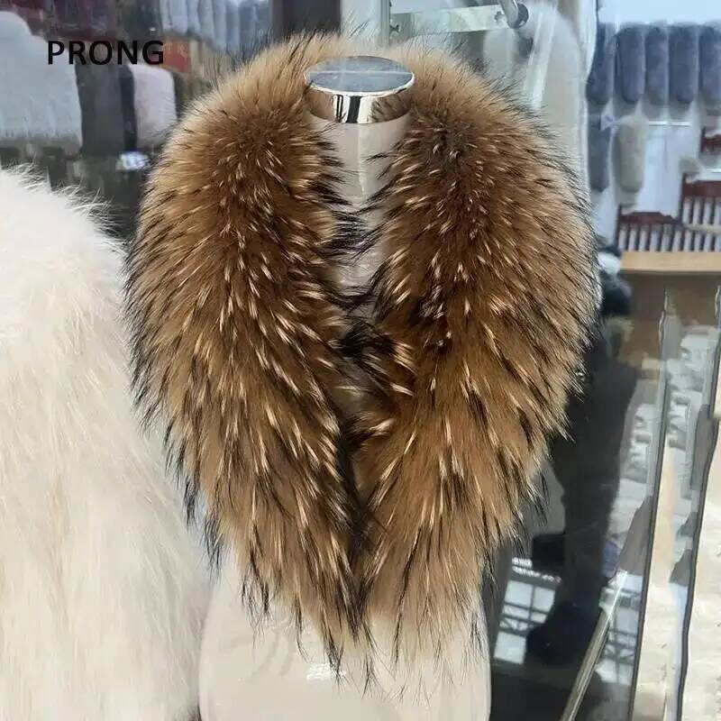 Natural Raccoon Fur Collar Rea - огляд і ціна Winter Clothing Ideas