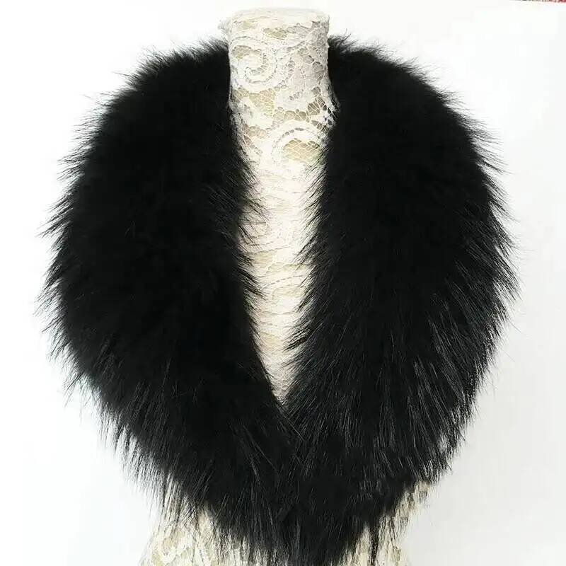 Natural Raccoon Fur Collar Rea - огляд і ціна Winter Clothing Ideas