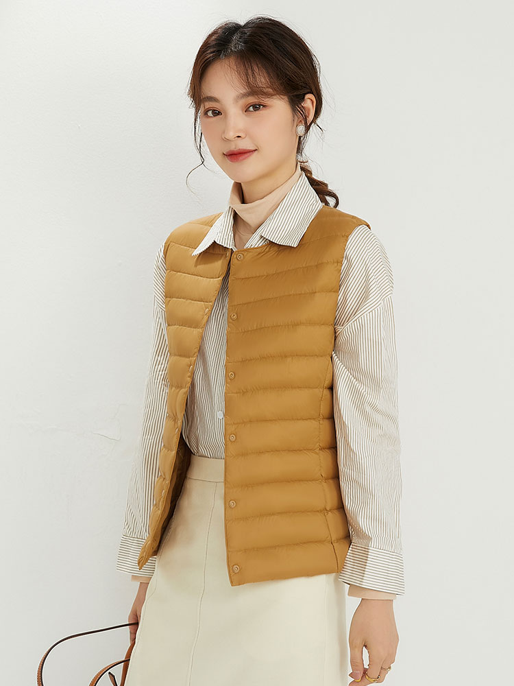 NewBang 90% Matt Fabric Women' - огляд і ціна Down Vest Ultralight