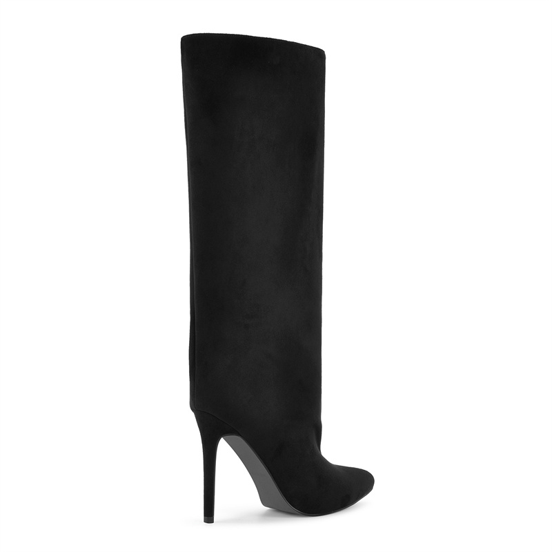Onlymaker Black Faux Suede Kne - огляд і ціна Winter Clothing For Women