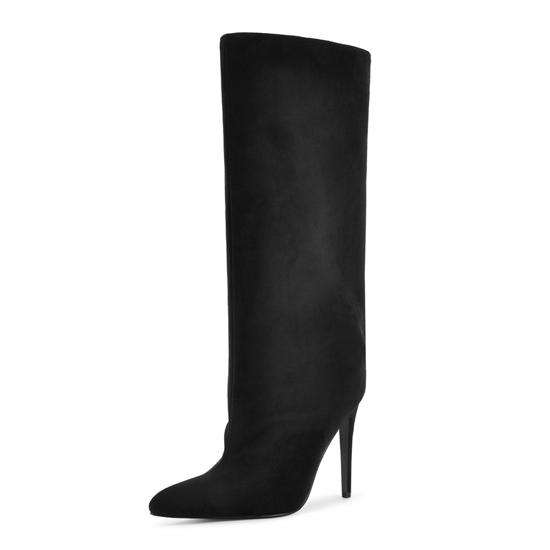 Onlymaker Black Faux Suede Kne - огляд і ціна Winter Clothing For Women