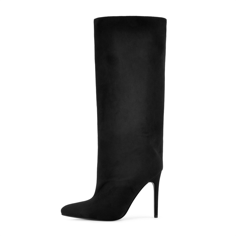 Onlymaker Black Faux Suede Kne - огляд і ціна Winter Clothing For Women