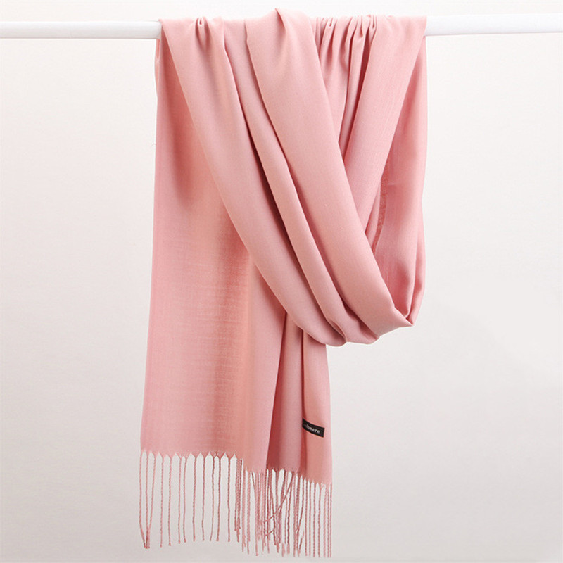 Fashion Solid Color 2023 Women - огляд і ціна Cashmere Scarf Wrap