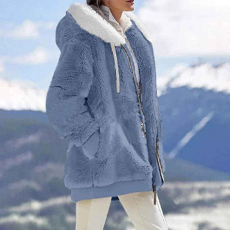 2025 Winter Warm Women Jackets - огляд і ціна Fleece Hoodie Lined