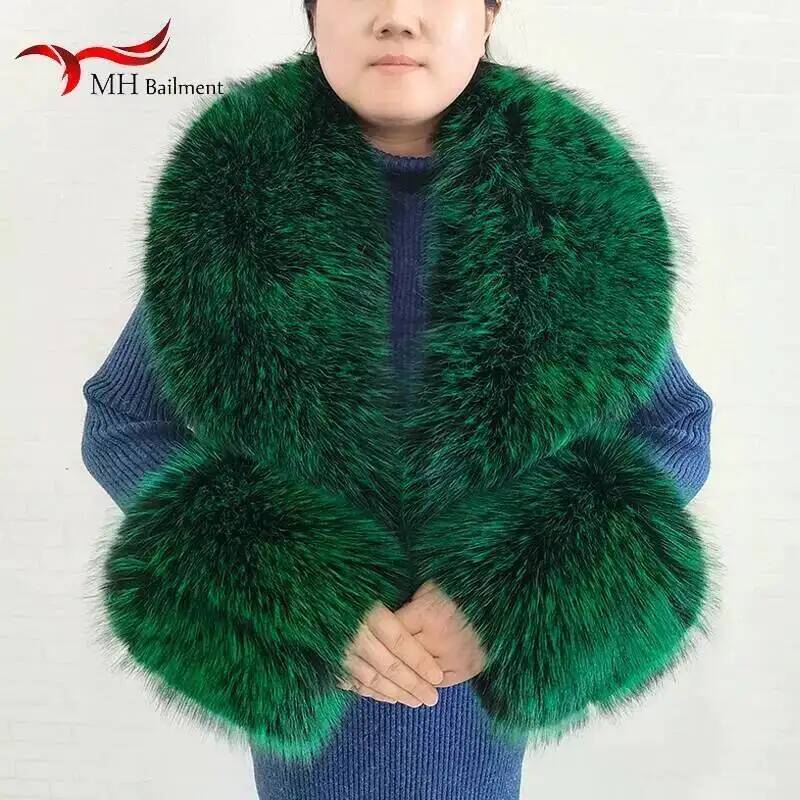 Large Women Faux Fox Fur Scarf - огляд і ціна Winter Clothing Ideas