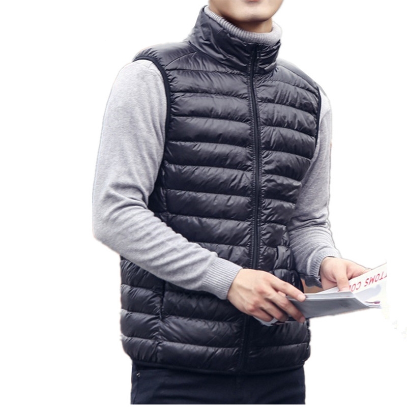 Men's Sleeveless Puffer Jacket - огляд і ціна Down Vest Ultralight