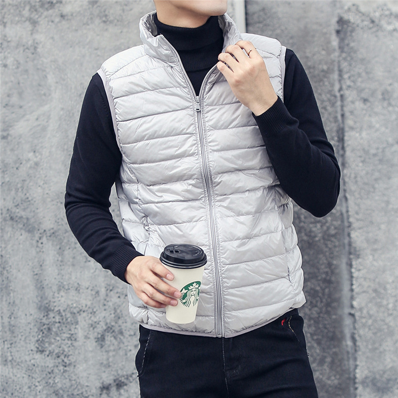 Men's Sleeveless Puffer Jacket - огляд і ціна Down Vest Ultralight