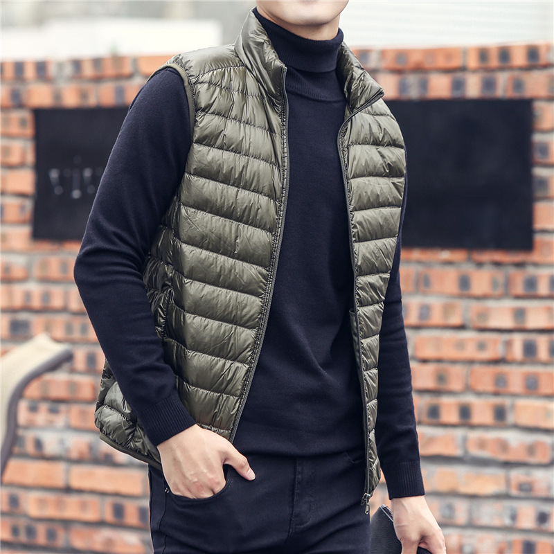 Men's Sleeveless Puffer Jacket - огляд і ціна Down Vest Ultralight