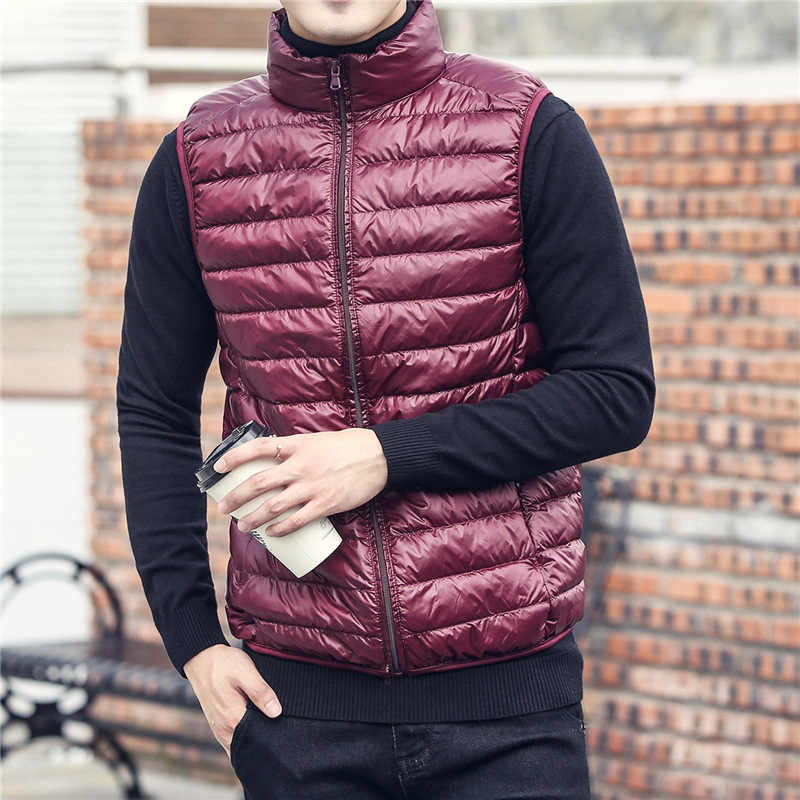 Men's Sleeveless Puffer Jacket - огляд і ціна Down Vest Ultralight