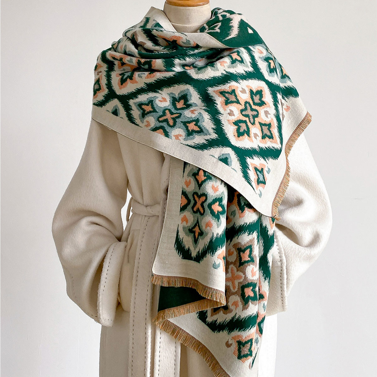 Women Reversible Imitation Cas - огляд і ціна Cashmere Scarf Wrap