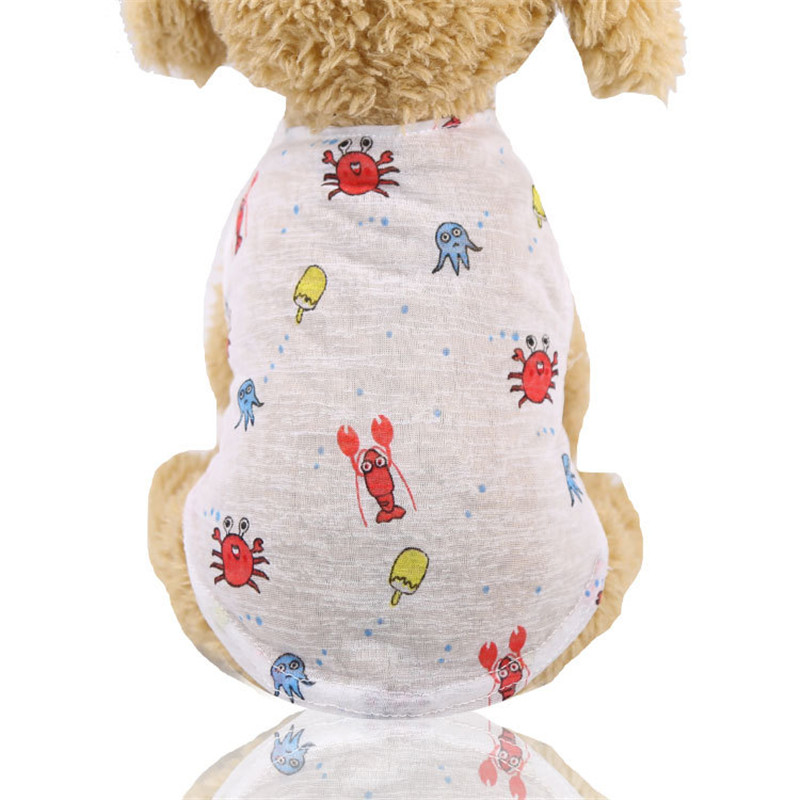 5 Colors Summer Lovely Cartoon - огляд і ціна Winter Clothing For Dogs