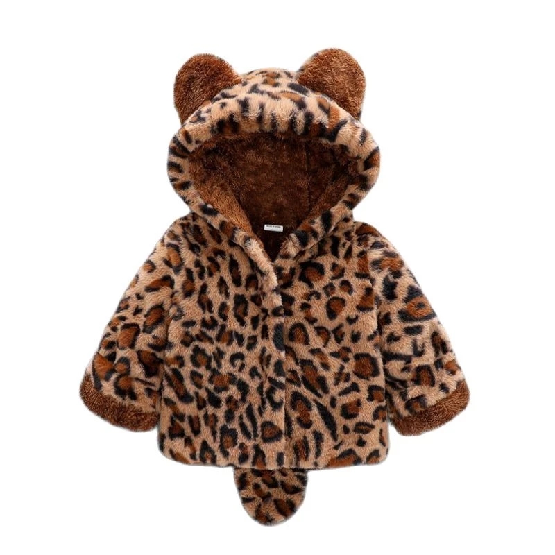 1 2 3 4 Years Plush Baby Jacke - огляд і ціна Winter Clothing Baby