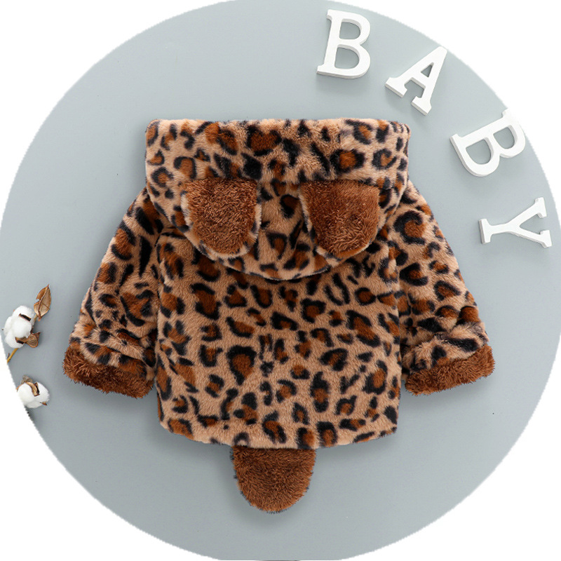 1 2 3 4 Years Plush Baby Jacke - огляд і ціна Winter Clothing Baby