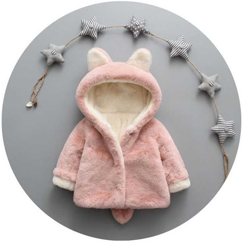1 2 3 4 Years Plush Baby Jacke - огляд і ціна Winter Clothing Baby