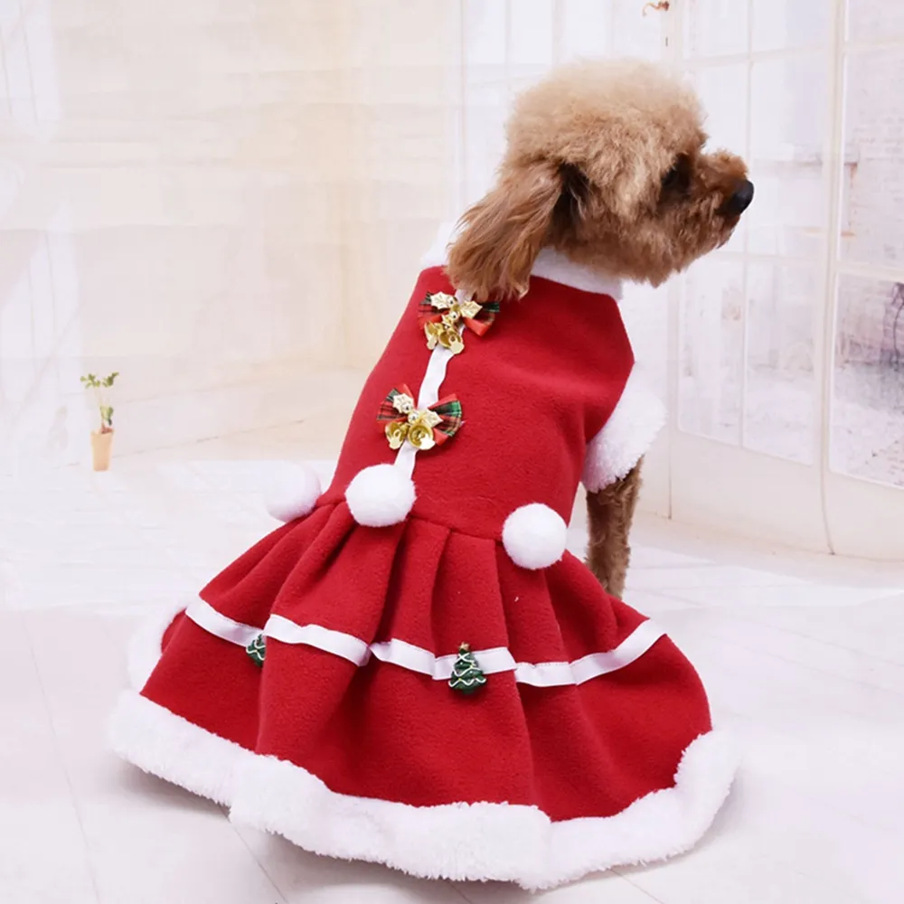 Christmas Dog Dresses For Smal - огляд і ціна Winter Clothing For Dogs