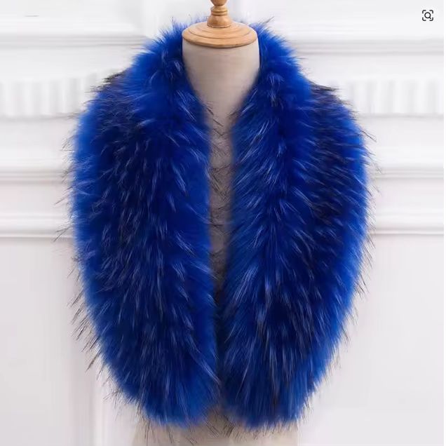 Natural Fur Collar Real raccoo - огляд і ціна Winter Clothing Ideas