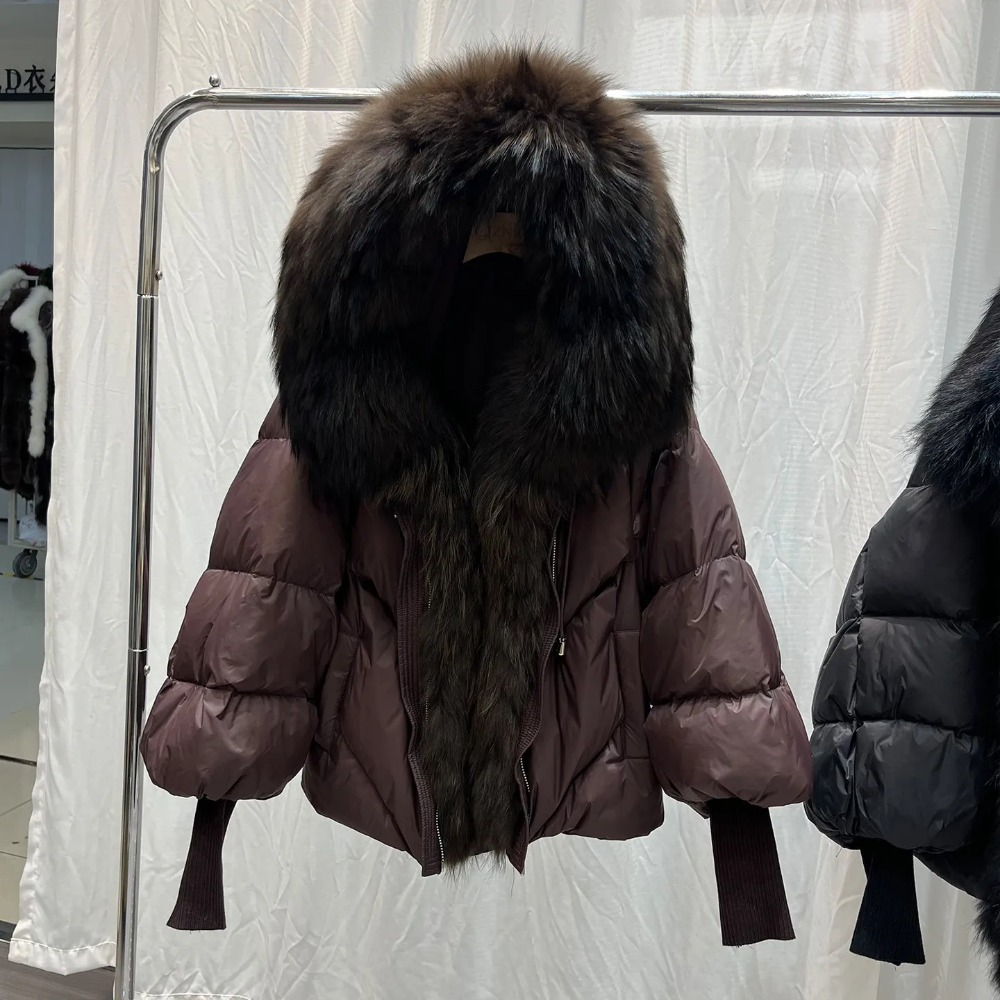 Women's Real Fur Coat Winter L - огляд і ціна Winter Clothing For Dogs