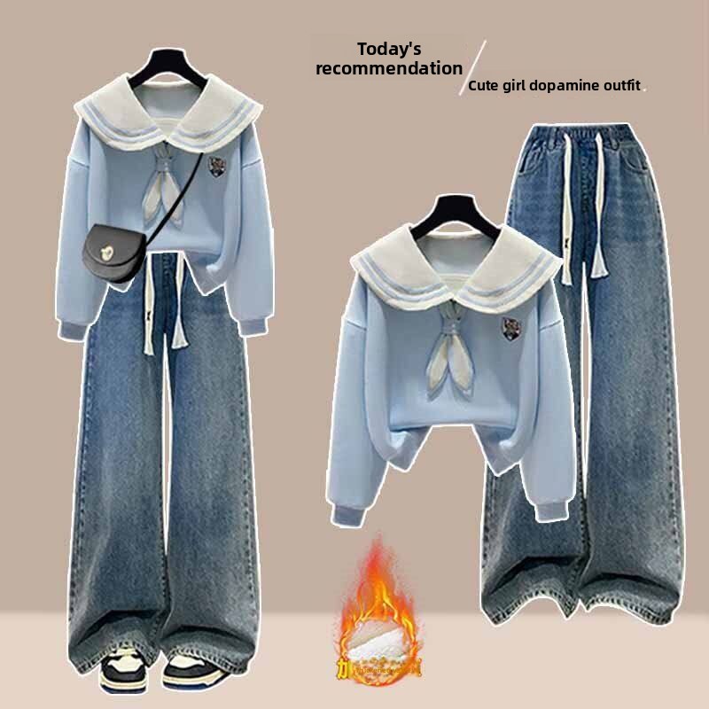 Autumn Winter College Style Na - огляд і ціна Fleece Hoodie Lined