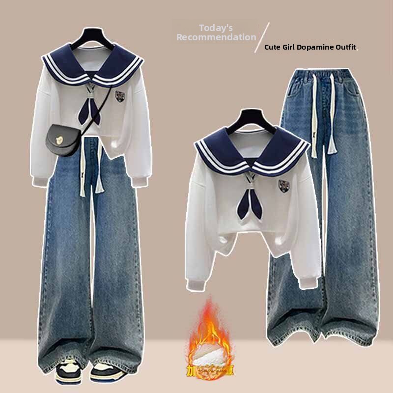 Autumn Winter College Style Na - огляд і ціна Fleece Hoodie Lined