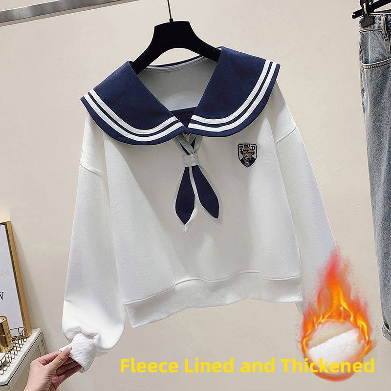 Autumn Winter College Style Na - огляд і ціна Fleece Hoodie Lined