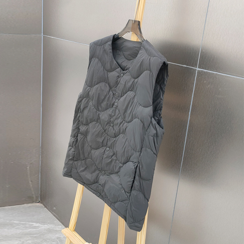 Ultra Light White Duck Down Ve - огляд і ціна Down Vest Ultralight