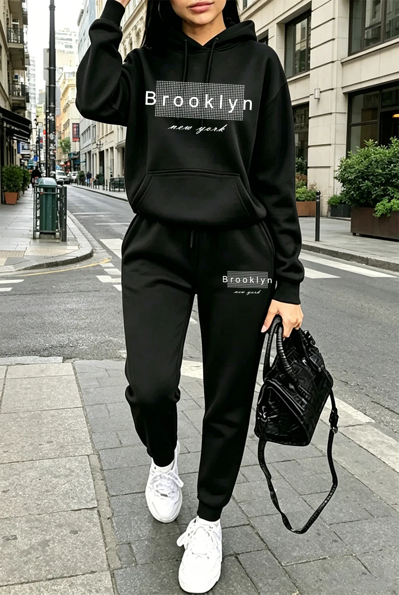 Womens Tracksuit Printing Casu - огляд і ціна Winter Clothing For Women