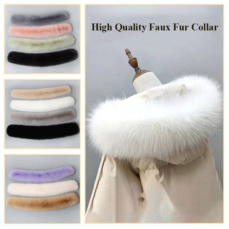 Winter Coat Fur Collar Faux Fu - огляд і ціна Winter Clothing Ideas