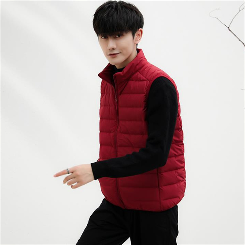 New Autumn Winter Men Down Wai - огляд і ціна Down Vest Ultralight