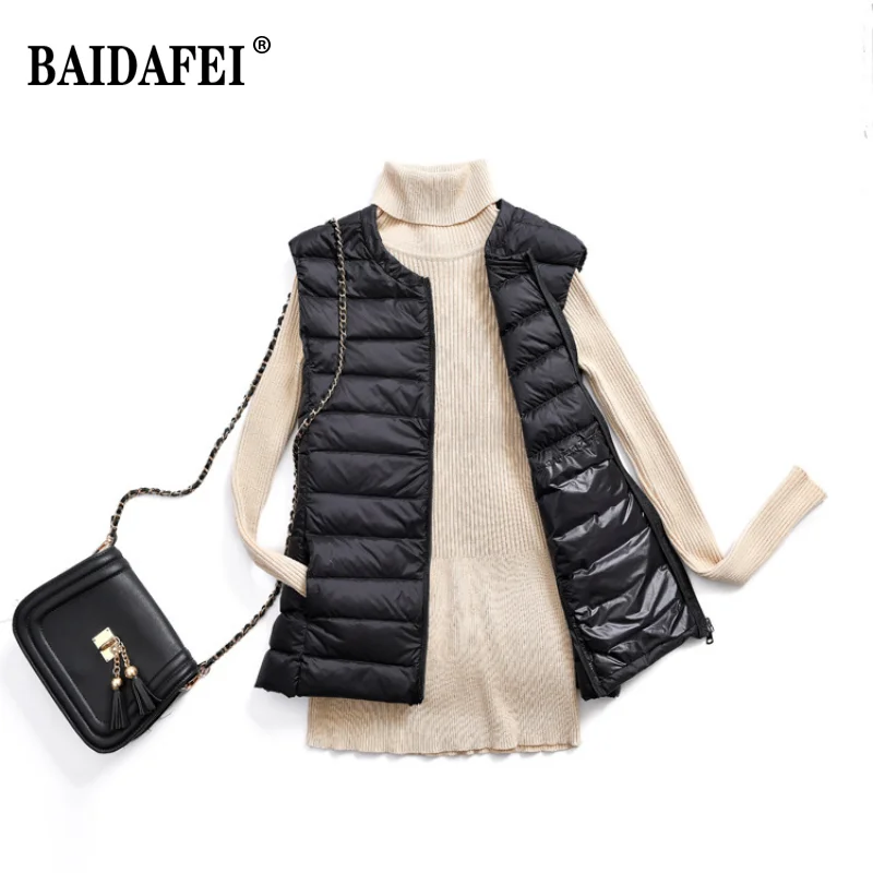 Oversized 5XL 6XL 7XL Female O - огляд і ціна Down Vest Ultralight
