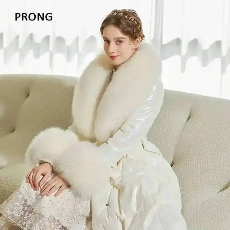 100% Real Fox Fur Collar Winte - огляд і ціна Winter Clothing Ideas