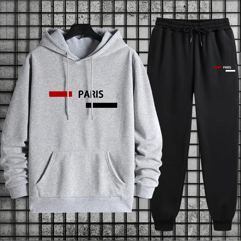 Men's Tracksuit Casual Hooded  - огляд і ціна Winter Clothing Gear
