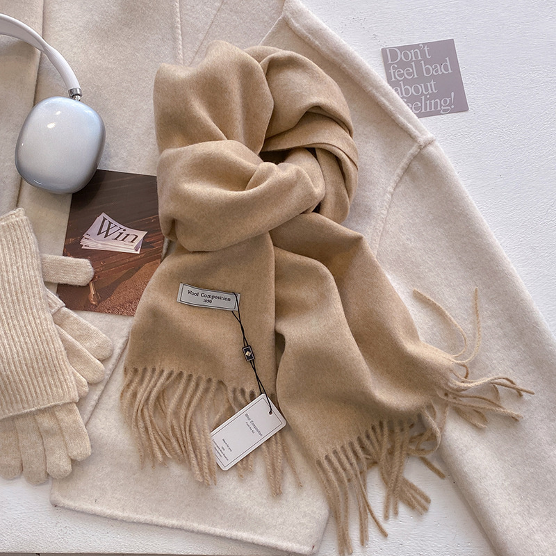 2024 Winter Wool Scarf For Wom - огляд і ціна Cashmere Scarf Wrap
