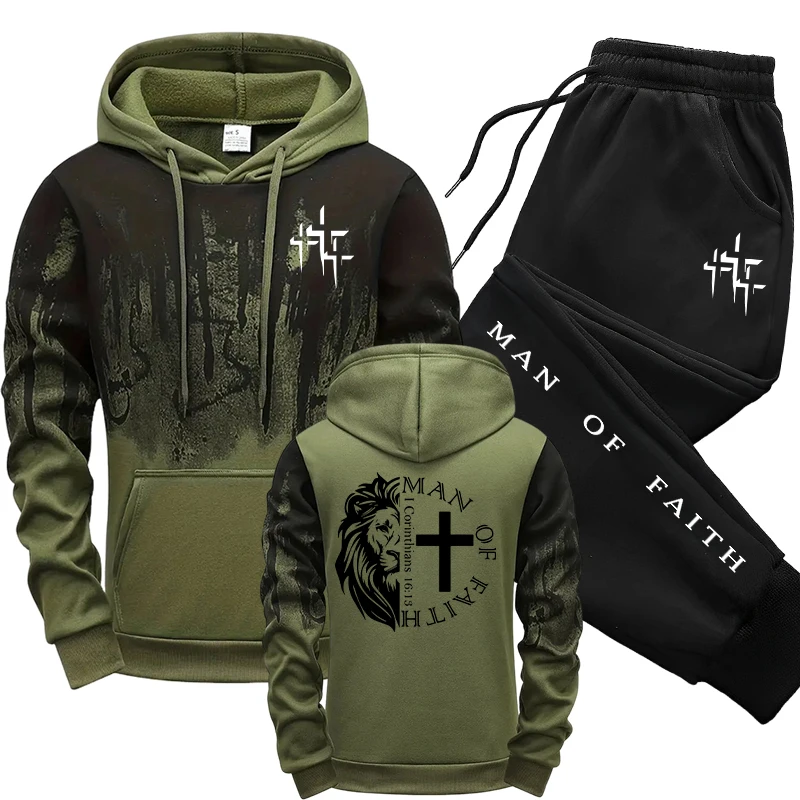 Man of Faith Pattern Men's Set - огляд і ціна Winter Clothing Gear