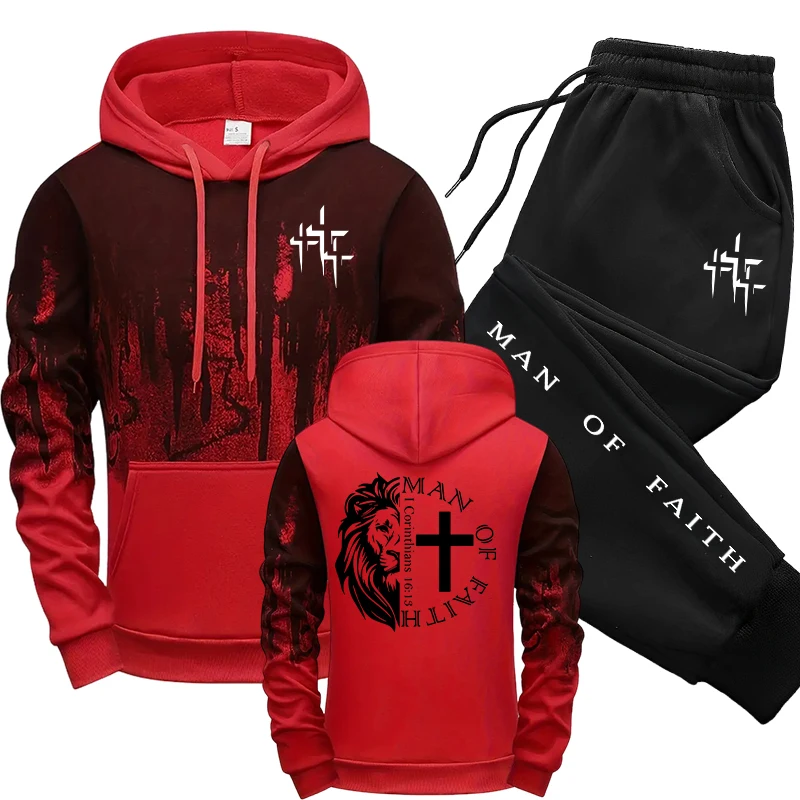 Man of Faith Pattern Men's Set - огляд і ціна Winter Clothing Gear