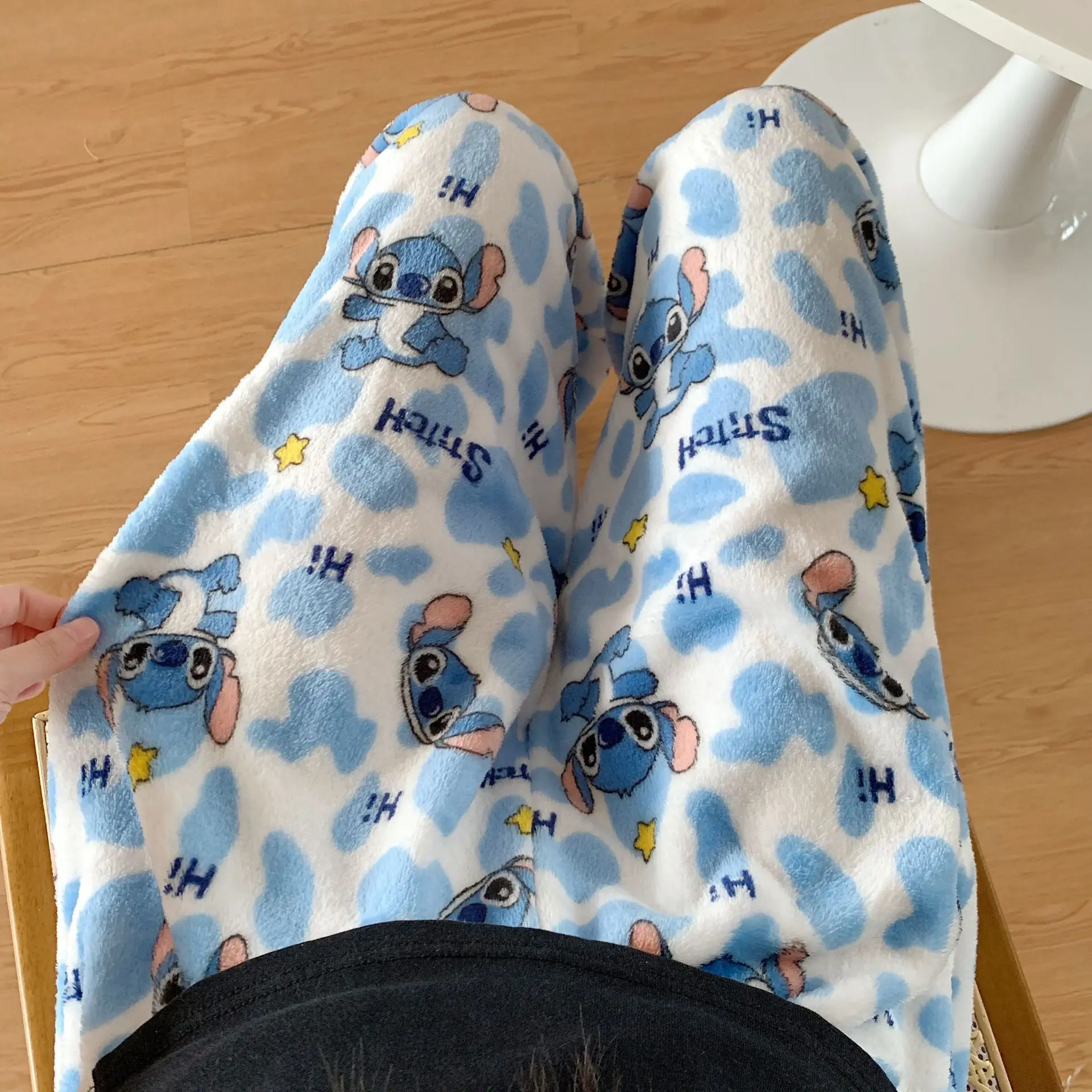 Cartoon Stitch Flannel Pajamas - огляд і ціна Winter Clothing Gear