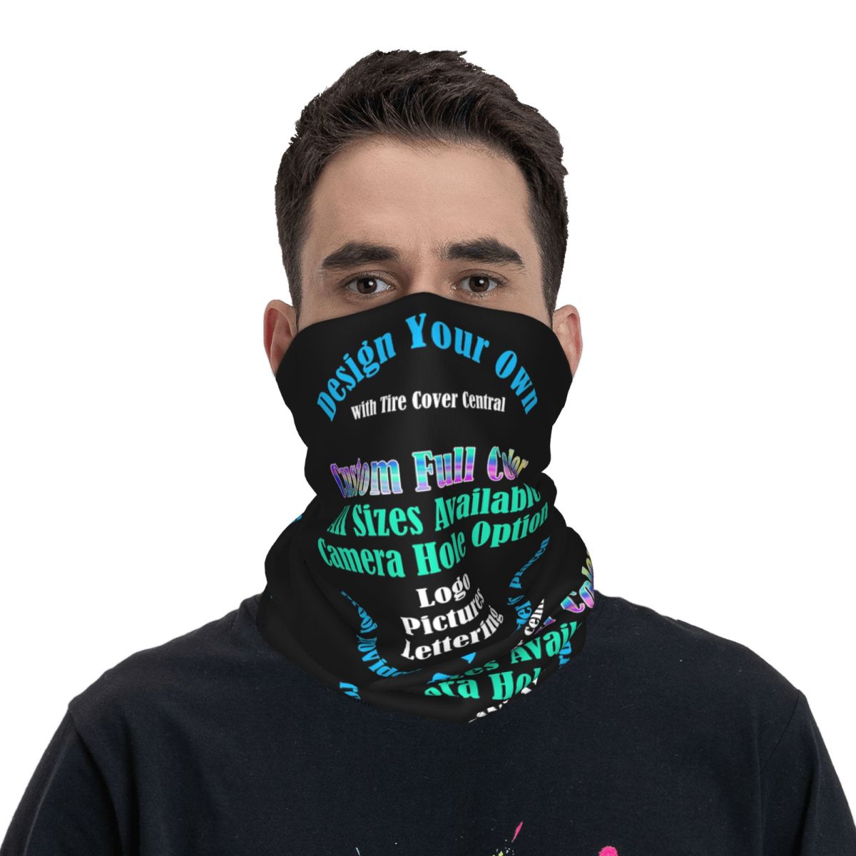 Custom Custom Your Design Prin - огляд і ціна Neck Gaiter Fleece