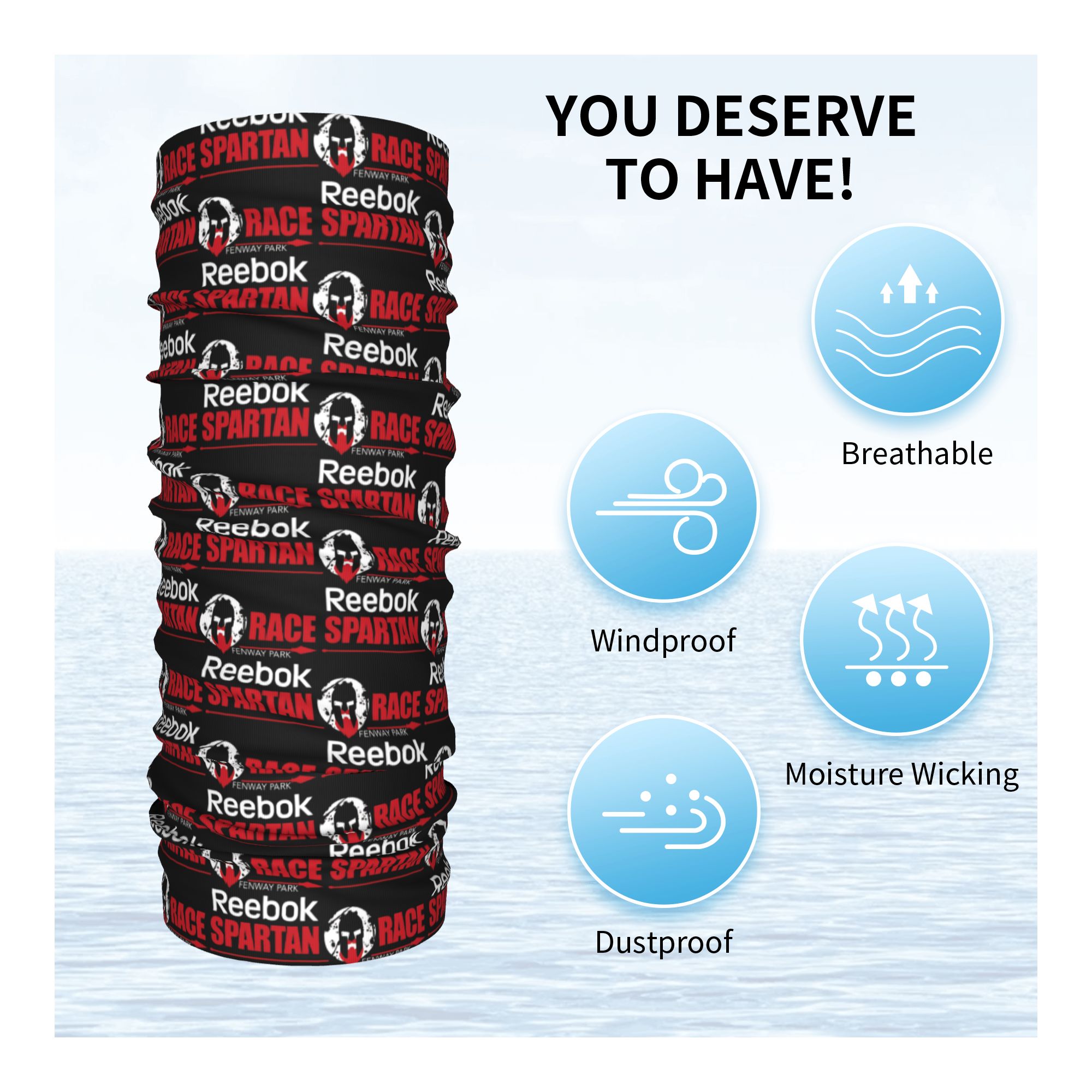Spartan Race Sparta Race Banda - огляд і ціна Neck Gaiter Fleece