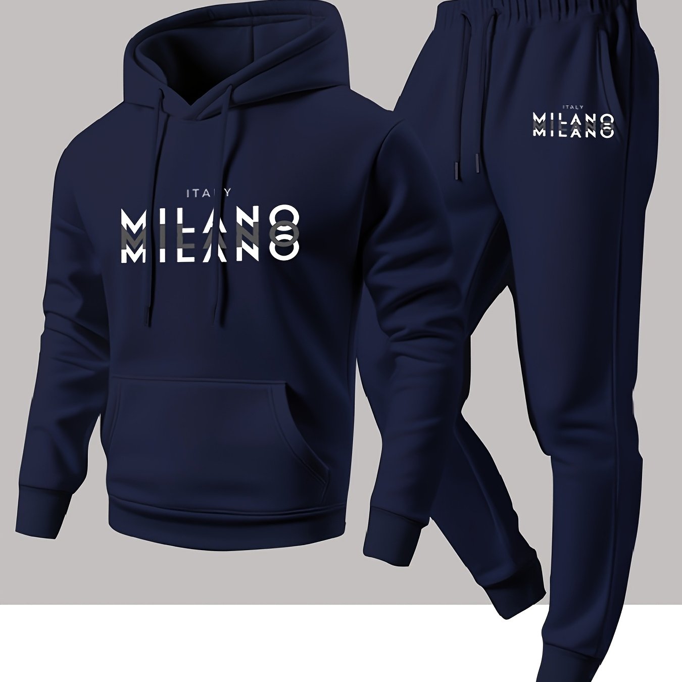 Trendy Men's Italian Milan Let - огляд і ціна Fleece Hoodie Lined