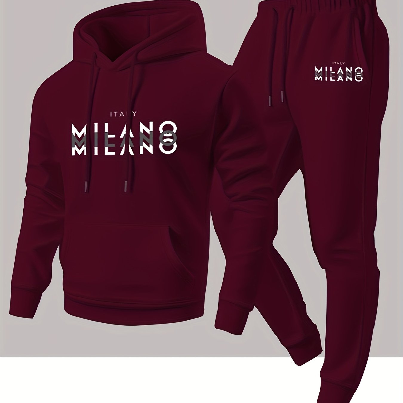 Trendy Men's Italian Milan Let - огляд і ціна Fleece Hoodie Lined